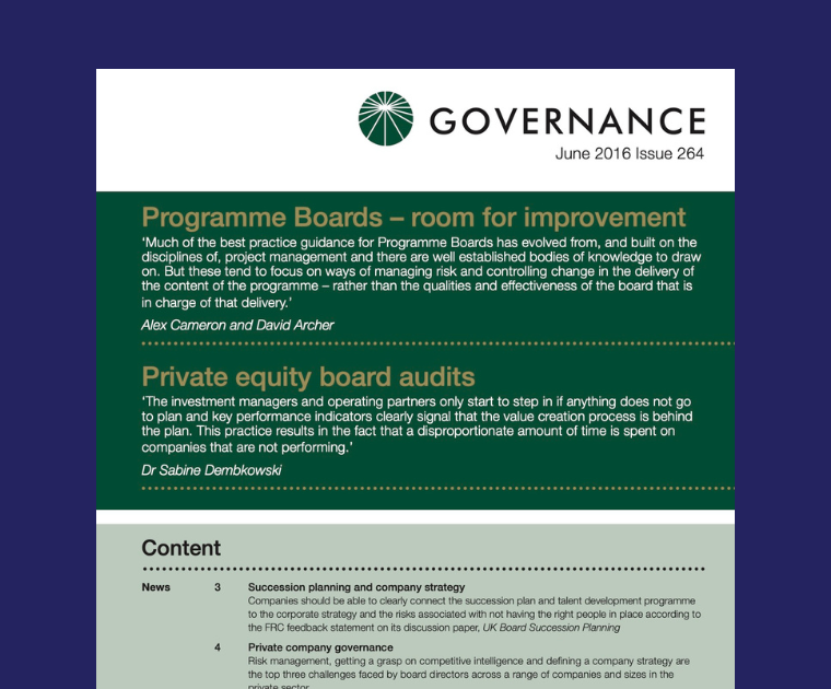 Private equity board audits Image