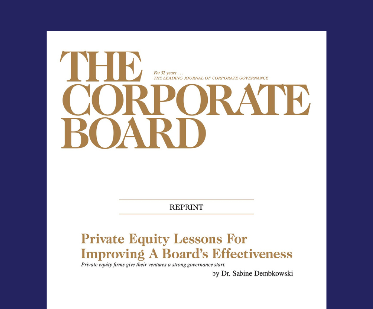 The Corporate Board